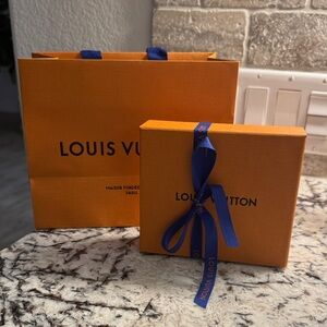 Louis Vuitton SLG display Box Ribbon Bag Dustbag NEW